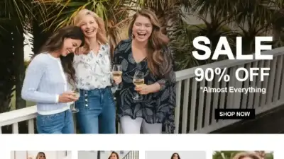 Screenshot of Non-Delivery scam website Lauraofficialca.com