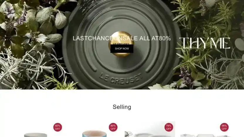 Screenshot of Non-Delivery scam website Lecshopping.shop