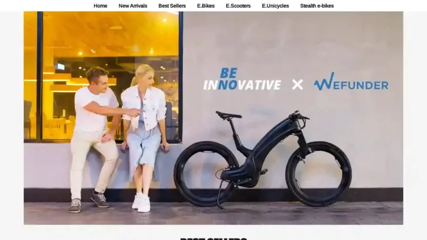 Screenshot of Non-Delivery scam website Lidlbike.shop