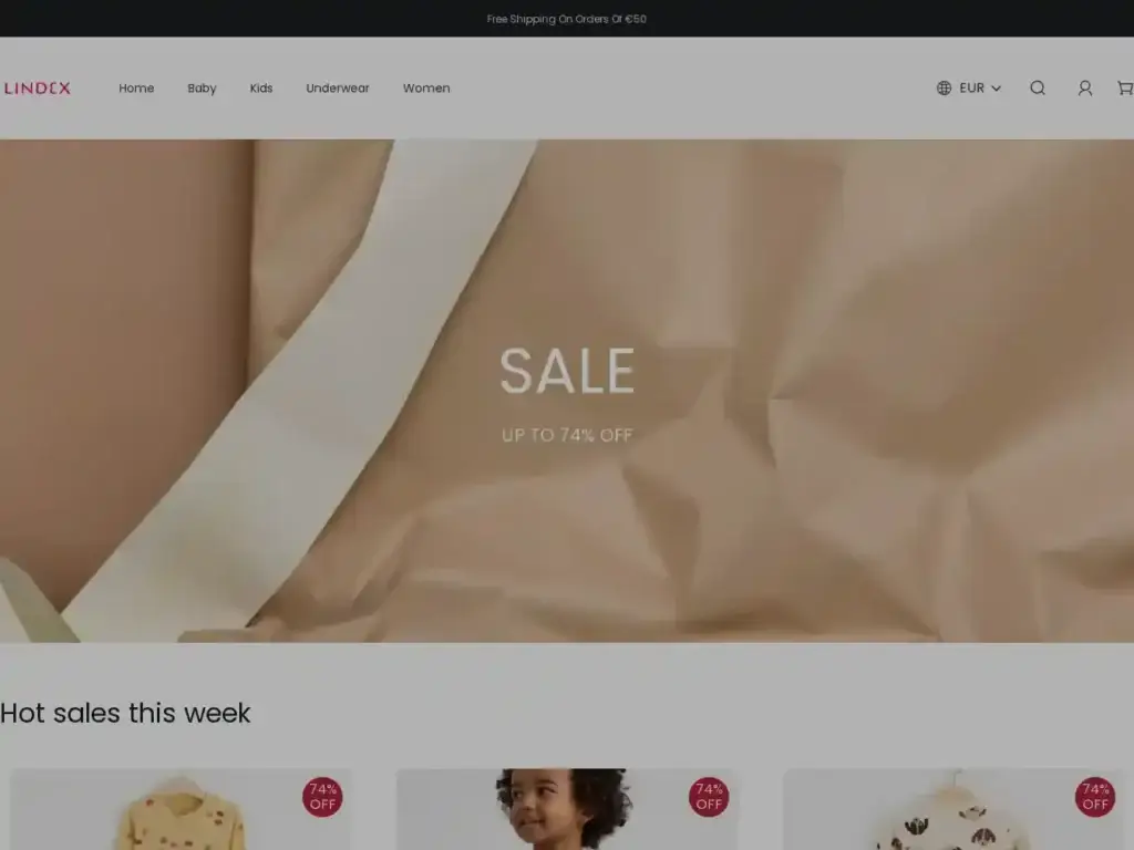 lindexmall-com Alternative Text