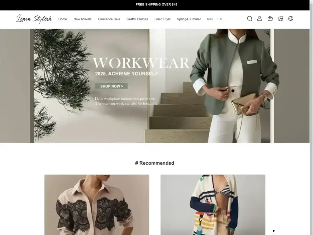 linenstylish-shop Alternative Text
