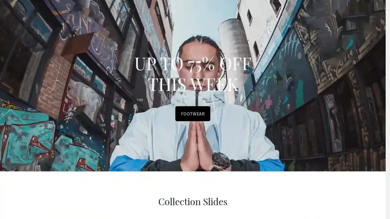 Screenshot of Non-Delivery scam website Loraif.shop