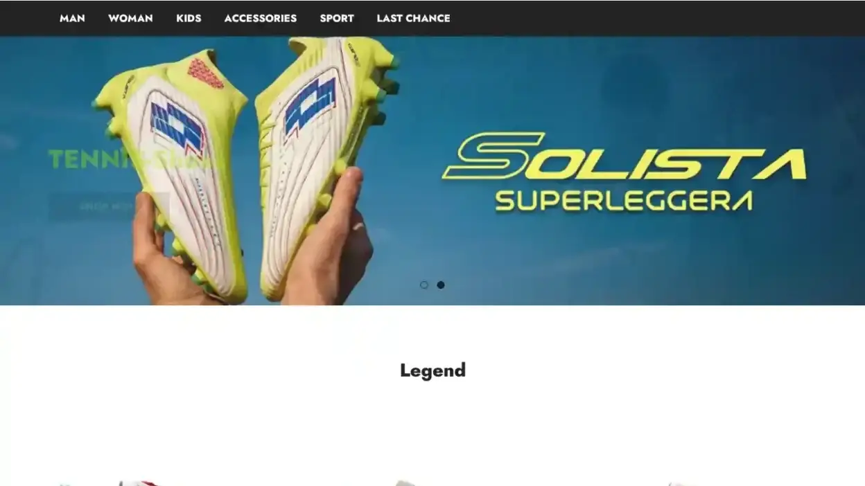 Screenshot of Non-Delivery scam website Lottoeu.top