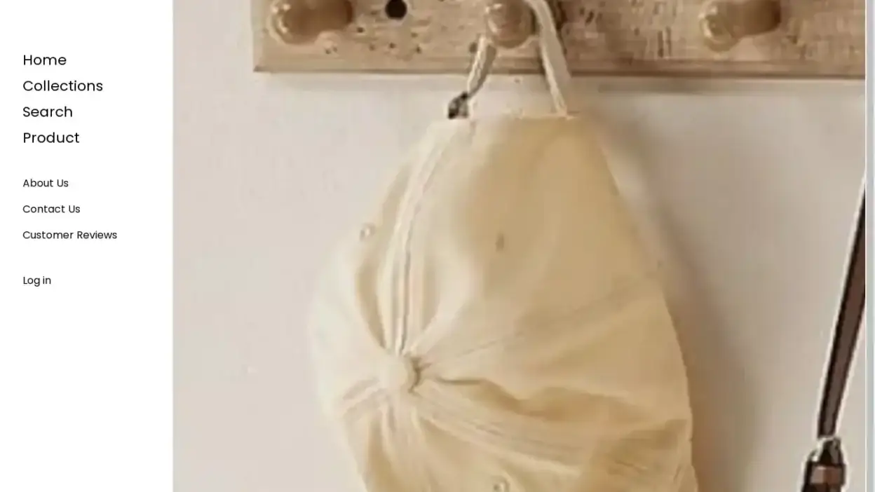 Screenshot of Non-Delivery scam website Louisao.shop