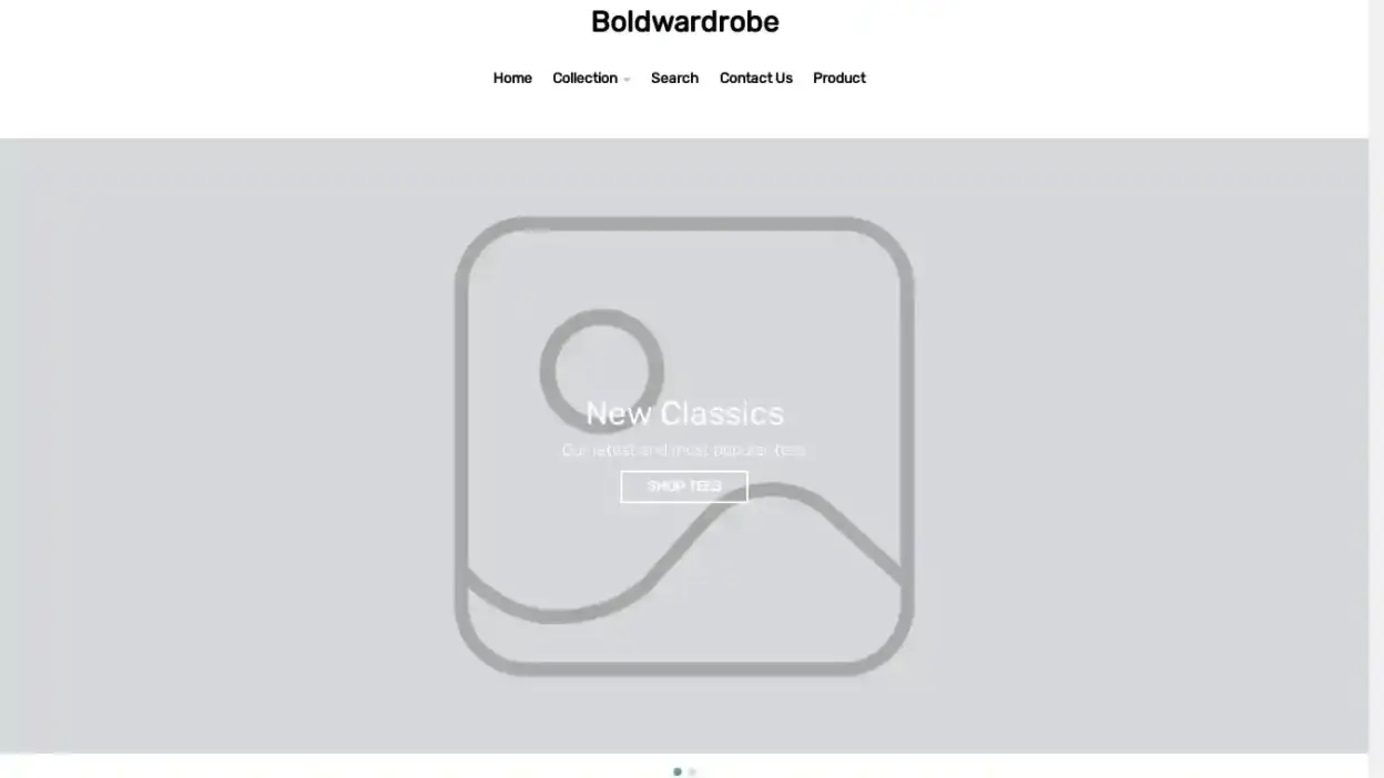 Screenshot of Non-Delivery scam website Lovenestgoods.com