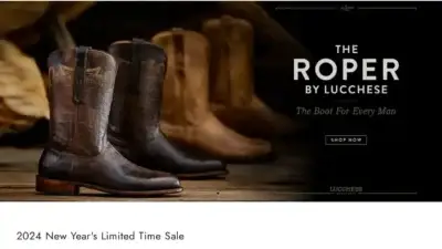 Screenshot of Non-Delivery scam website Lucchesesale.com