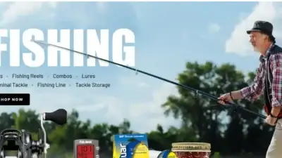 Screenshot of Non-Delivery scam website Luckfishingman.com