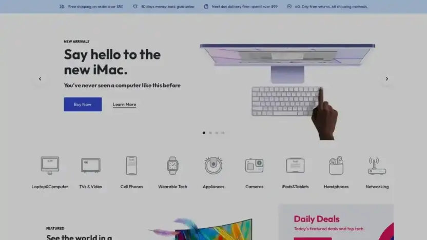 Screenshot of Non-Delivery scam website Luckygunner.store