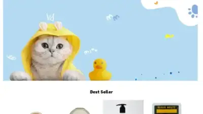 Screenshot of Non-Delivery scam website Luckypetshops.com