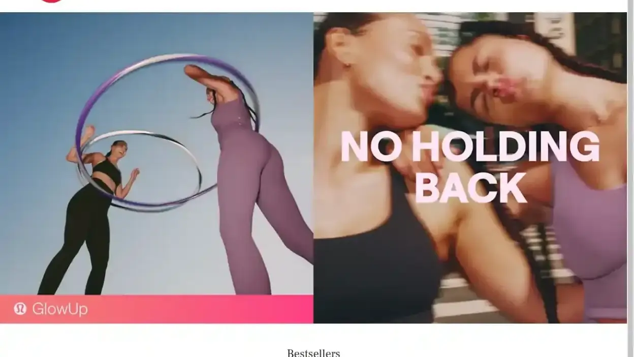 Screenshot of Non-Delivery scam website Lululemons-il.shop