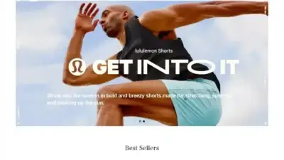 Screenshot of Non-Delivery scam website Lululemsalevip.shop