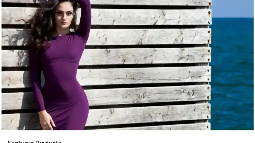 Screenshot of Non-Delivery scam website Luxedressshop.com