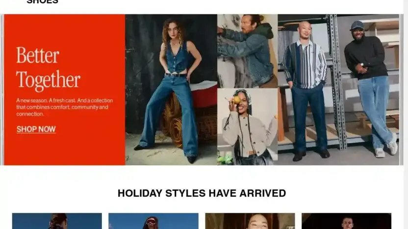 Screenshot of Non-Delivery scam website Luxury-shoes.shop