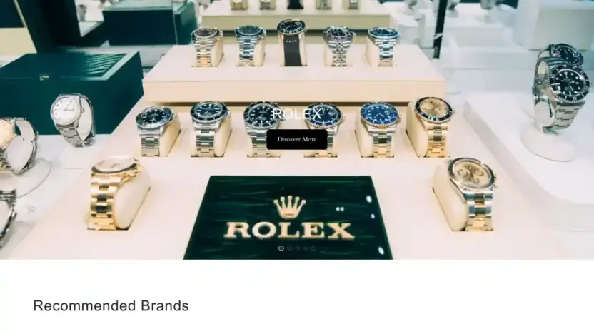 Screenshot of Non-Delivery scam website Luxurywatches1.shop