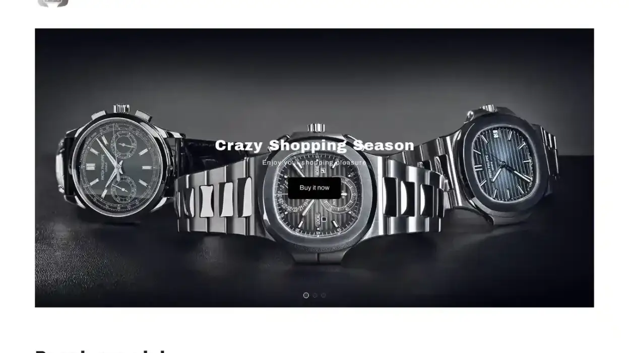 Screenshot of Non-Delivery scam website Luxurywatchesglobalcenter.com