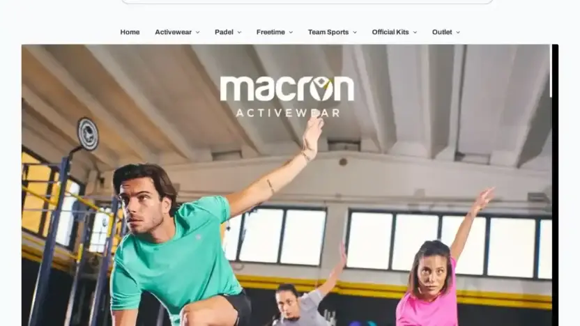 Screenshot of Non-Delivery scam website Macroneushop.com