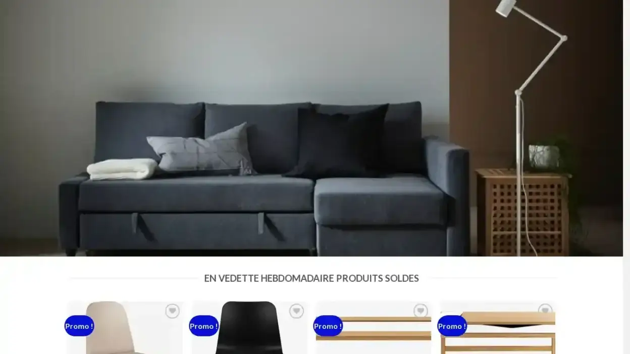 Screenshot of Non-Delivery scam website Maisonbonplan.com