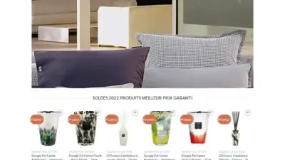 Screenshot of Non-Delivery scam website Maisondecofr.com