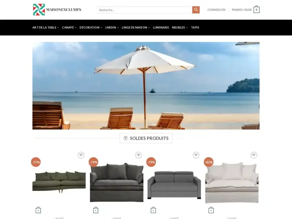 maisonexclusifs-com Alternative Text