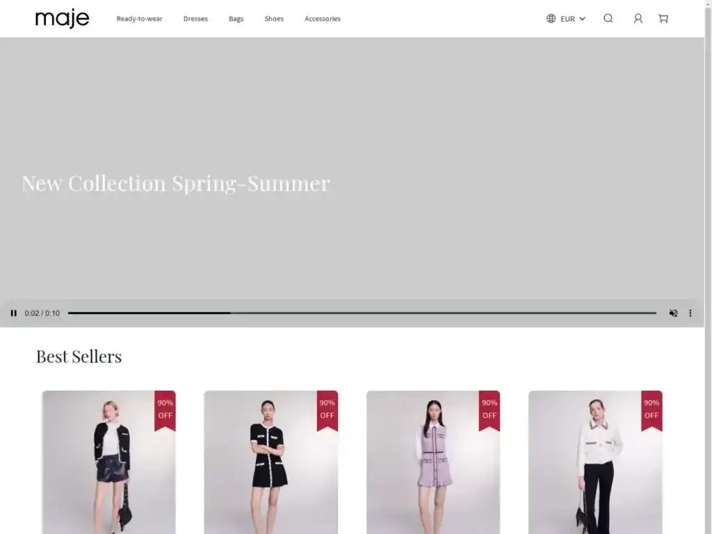 maje-uk-shop Alternative Text