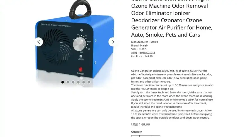 Screenshot of Non-Delivery scam website Malleb.com