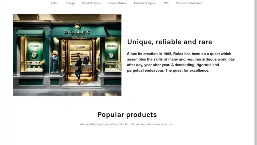 Screenshot of Non-Delivery scam website Mantecorp.vip