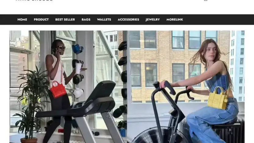 Screenshot of Non-Delivery scam website Marcjacobs-eu.shop