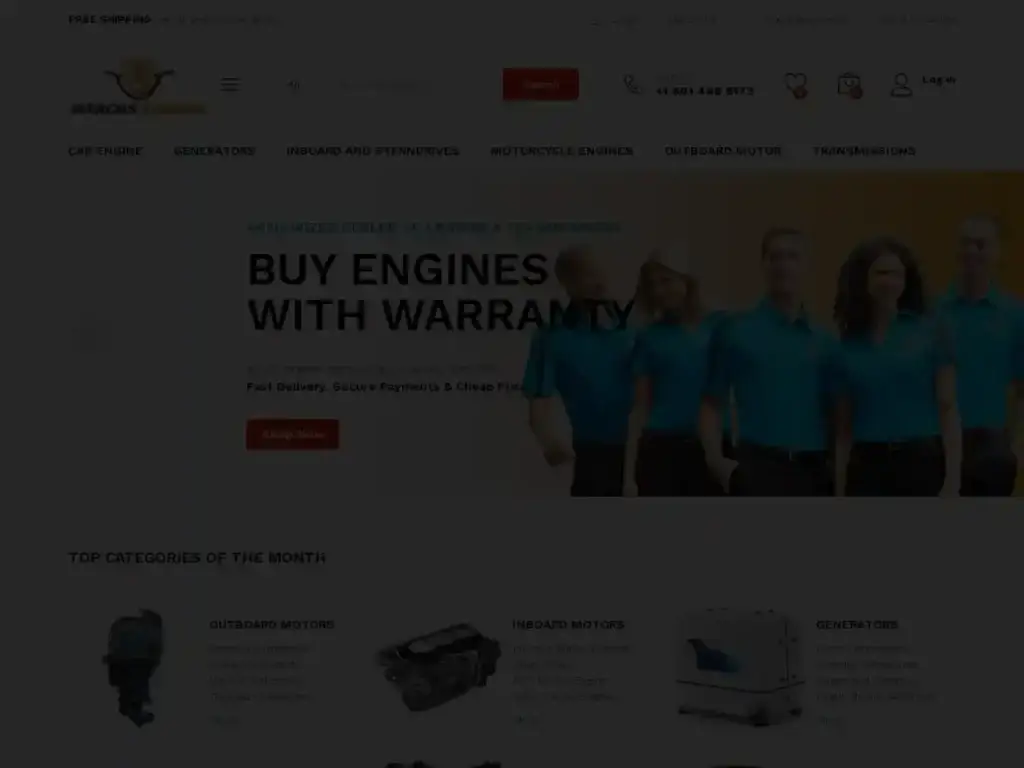 marcosengines-com Alternative Text