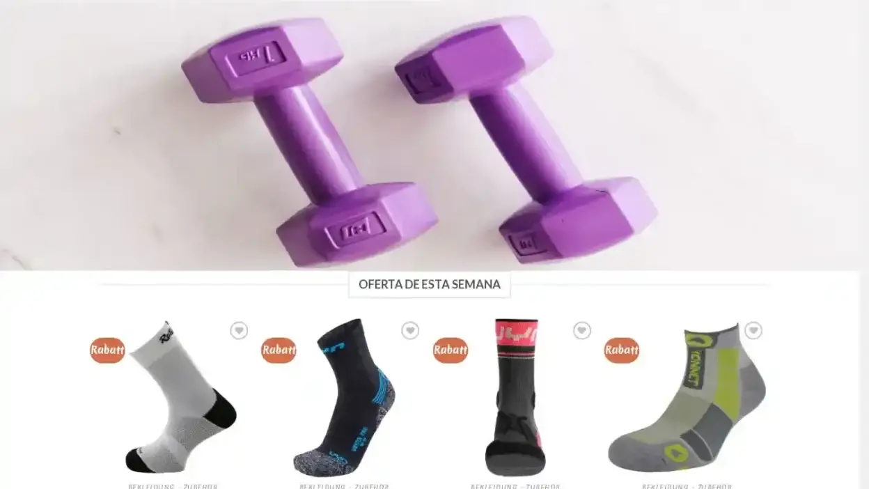 Screenshot of Non-Delivery scam website Markensportprodukte.com