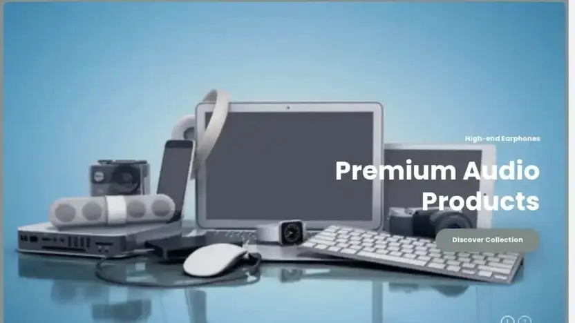 Screenshot of Non-Delivery scam website Megaelectronicshub.com