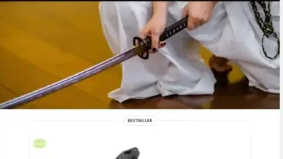 Screenshot of Non-Delivery scam website Messerbedarf.com