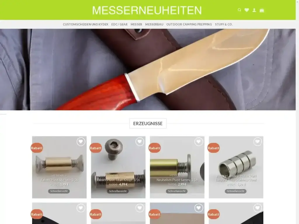 messerneuheiten-com Alternative Text