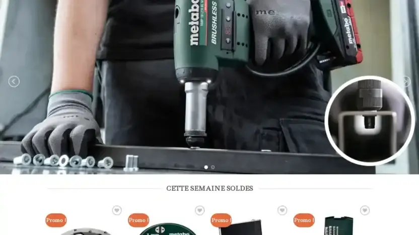 Screenshot of Non-Delivery scam website Metabooutil.com