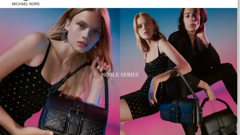 Screenshot of Non-Delivery scam website Michaelkorssvip.store