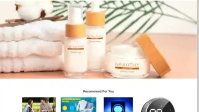 Screenshot of Non-Delivery scam website Michalla.shop