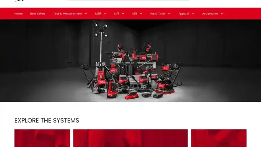 Screenshot of Non-Delivery scam website Milwaukesaleus.shop