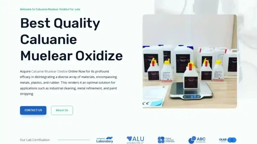 Screenshot of Non-Delivery scam website Mkcaluanie.com