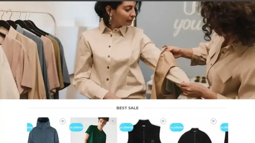 Screenshot of Non-Delivery scam website Modaitsaldi.com