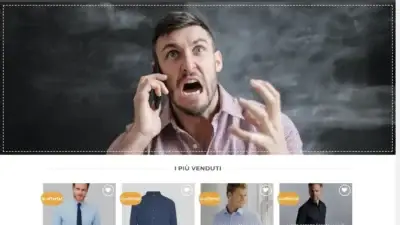 Screenshot of Non-Delivery scam website Modaofferte.com