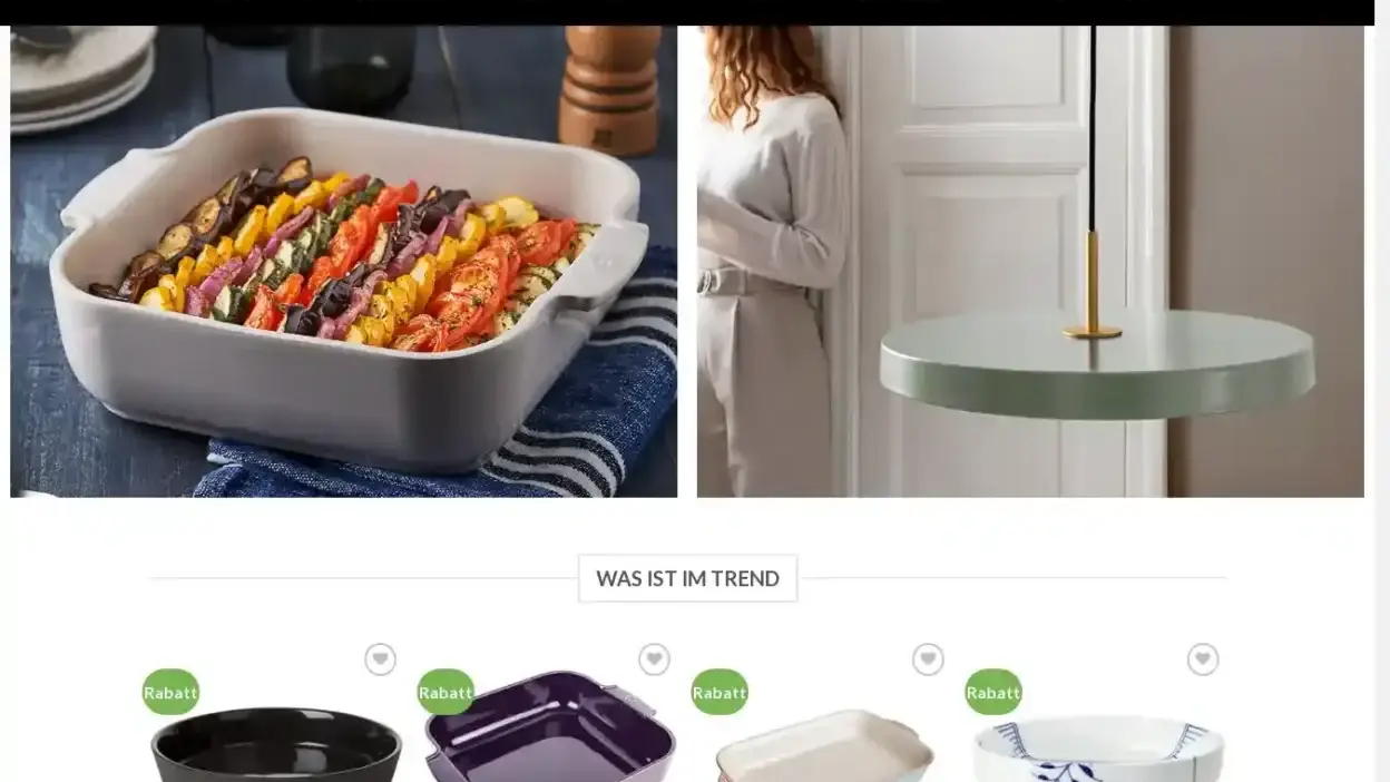 Screenshot of Non-Delivery scam website Modeheimneue.com