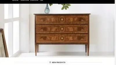 Screenshot of Non-Delivery scam website Modernfurnitureus.com