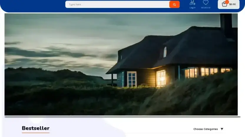Screenshot of Non-Delivery scam website Modernmansionstyles.com
