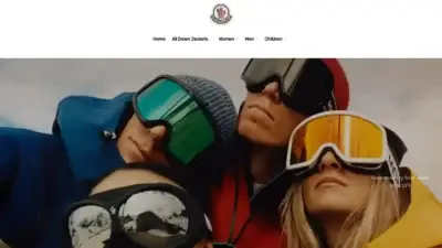 Screenshot of Non-Delivery scam website Monclershopping.com