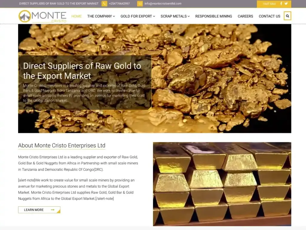 montecristoentltd-com Alternative Text