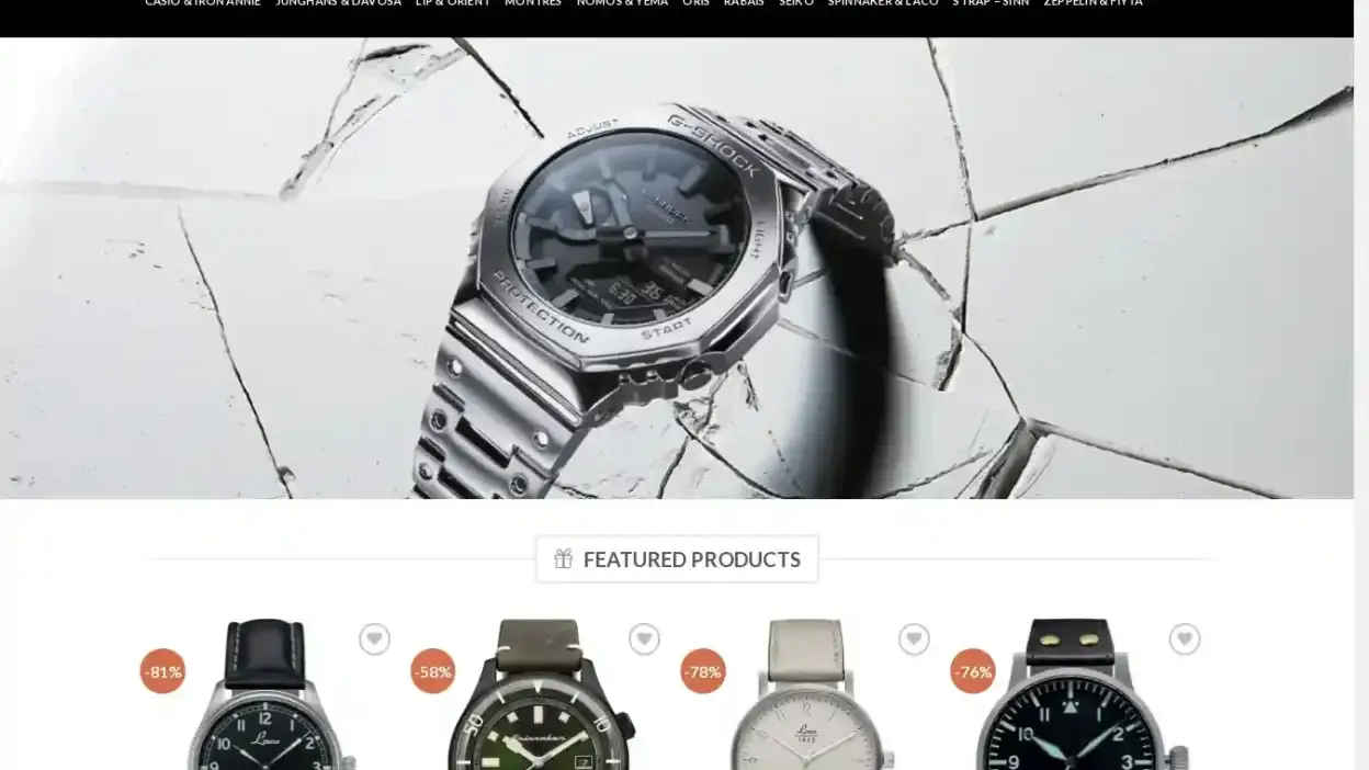 Screenshot of Non-Delivery scam website Montreboutique.com