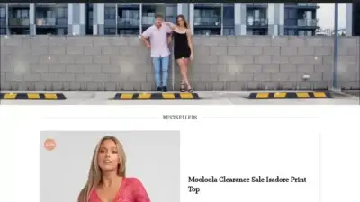 Screenshot of Fashion scam website Moolooladiscount.com