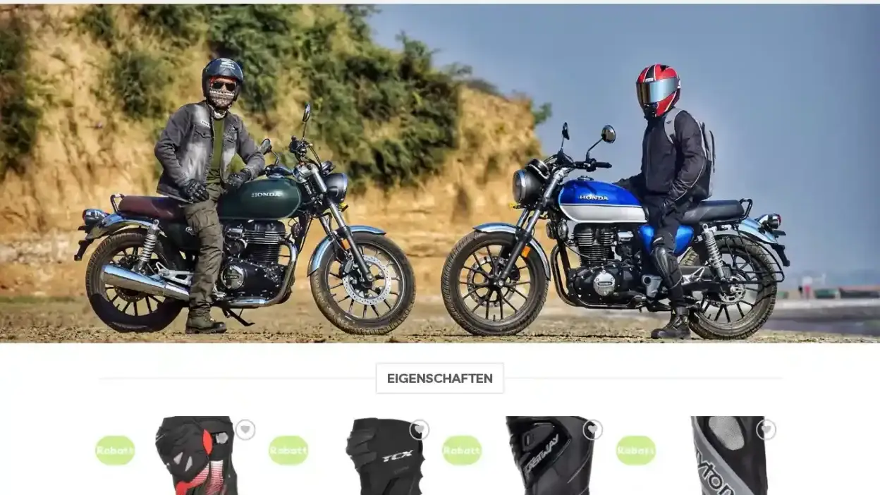 Screenshot of Non-Delivery scam website Motorabatt.com