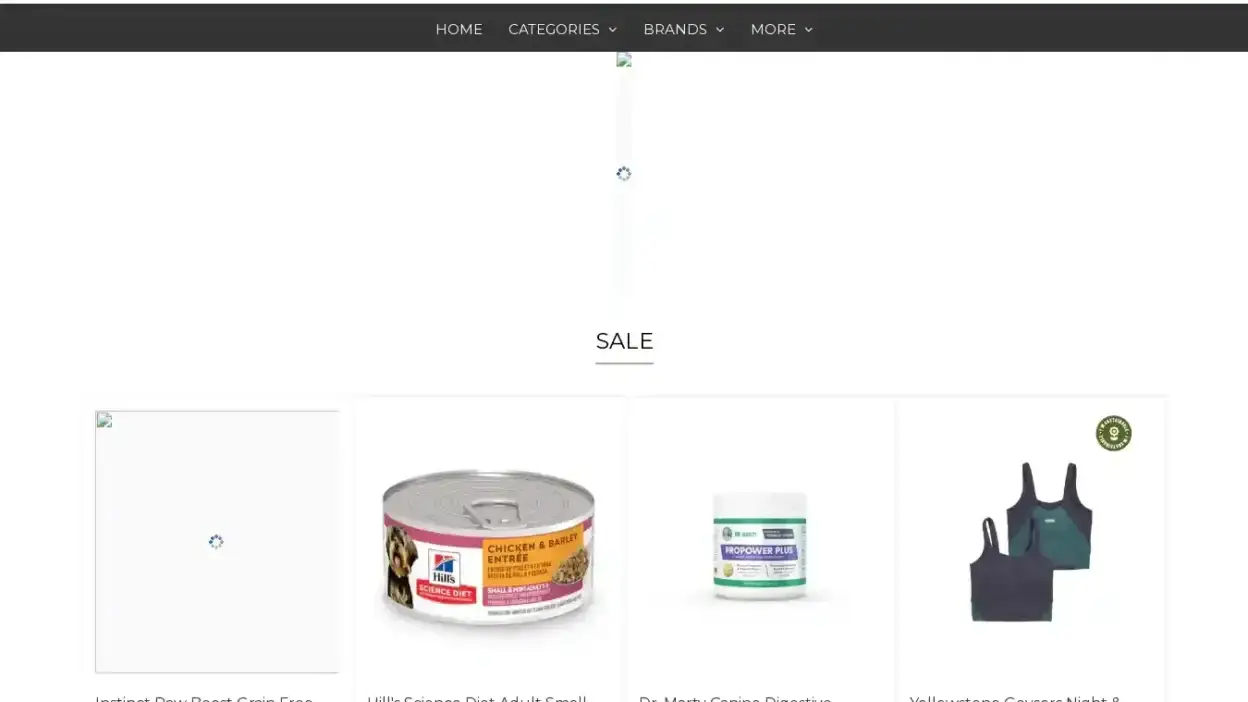 Screenshot of Non-Delivery scam website Moxievinylsfashion.shop