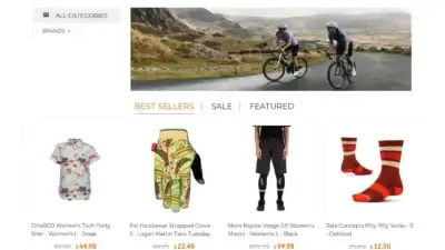 Screenshot of Non-Delivery scam website Mtbdirect.shop