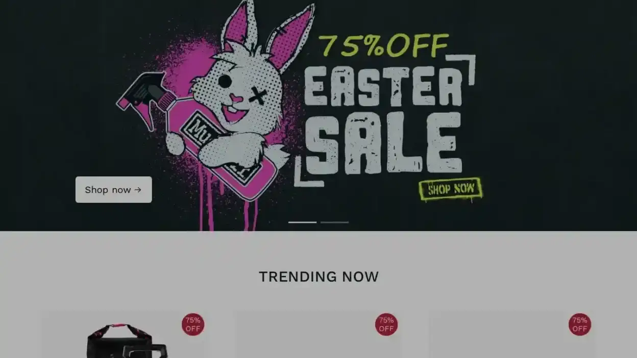 Screenshot of Non-Delivery scam website Mucoffmall.shop